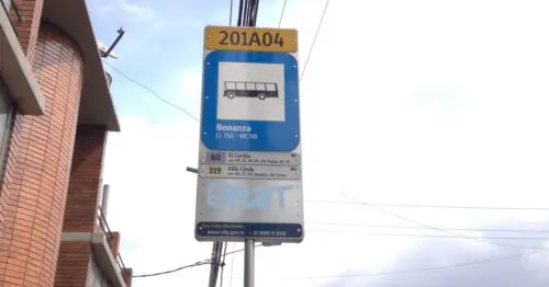 PARADERO SITP BONANZA  201A04